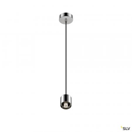 SLV 1008116 VARYT, Pendelleuchte, E14, Pendellänge 150 cm, 1x max. 6 W, chrom