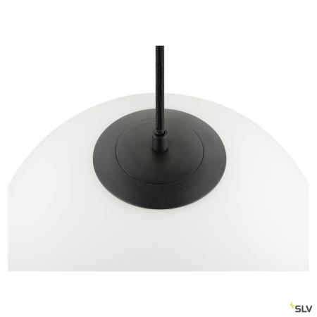 SLV 1008137 SUN 30, Pendelleuchte, E27, offenes Kabelende, 1x max. 40 W, matt schwarz