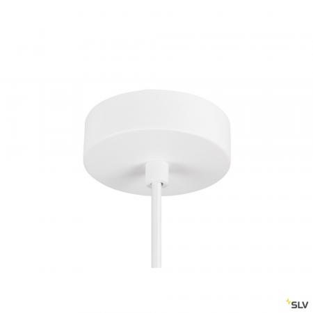 SLV 1008173 LIGHT EYE® 90, Pendelleuchte, GU10, Pendellänge 150 cm, 1x max. 6 W, matt weiß
