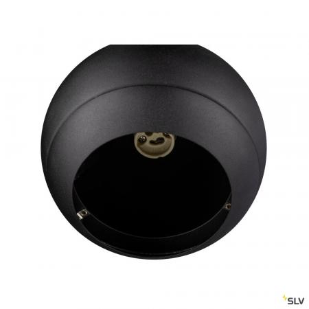 SLV 1008178 LIGHT EYE® 150, Pendelleuchte, GU10, Pendellänge 150 cm, 1x max. 13 W, matt schwarz