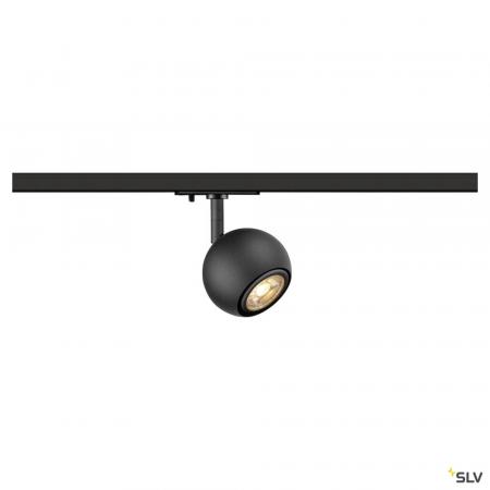 SLV 1008180 LIGHT EYE® 90, 1~ Spot, rund, GU10, 1x max. 6 W, matt schwarz