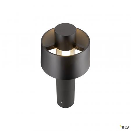 SLV 1008195 PHOTONI CYL POLE 45, Stehleuchte, E27, 1x max. 13 W, schwarz