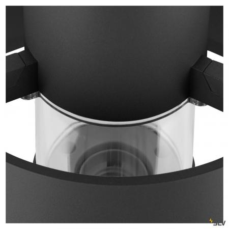 SLV 1008195 PHOTONI CYL POLE 45, Stehleuchte, E27, 1x max. 13 W, schwarz