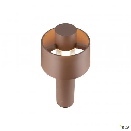 SLV 1008196 PHOTONI CYL POLE 45, Stehleuchte, E27, 1x max. 13 W, rost