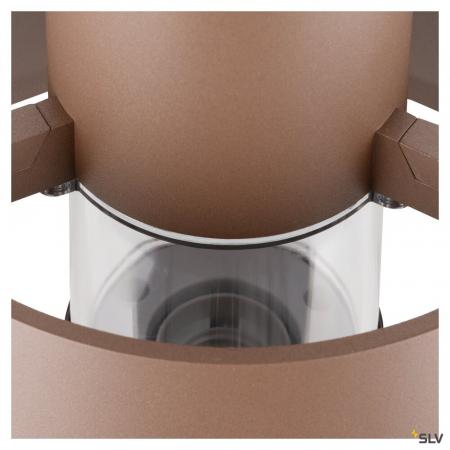 SLV 1008196 PHOTONI CYL POLE 45, Stehleuchte, E27, 1x max. 13 W, rost