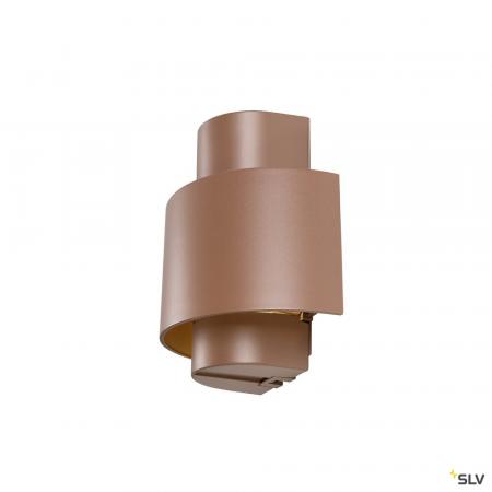 SLV 1008198 PHOTONI CYL, Wandaufbauleuchte, zylindrisch, 1x max. 13 W, E27, rost