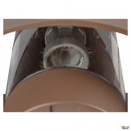 SLV 1008198 PHOTONI CYL, Wandaufbauleuchte, zylindrisch, 1x max. 13 W, E27, rost