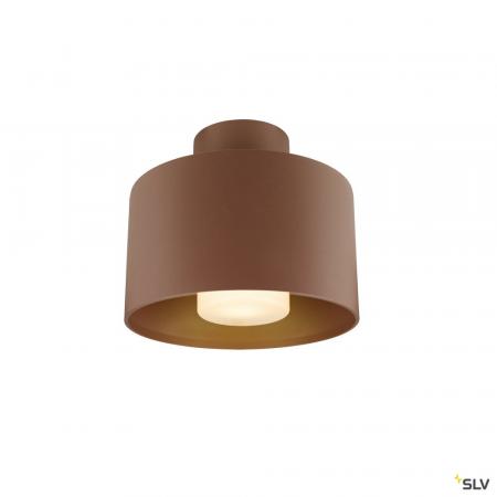 SLV 1008200 PHOTONI CYL, Deckenaufbauleuchte, zylindrisch, 1x max. 13 W, E27, rost