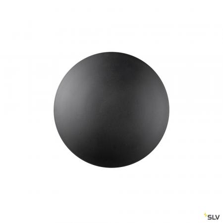 SLV 1008202 MANA 60 Leuchtenschirm, rund, H: 4.2 cm, schwarz