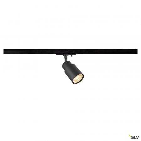 SLV 1008242 PURI 2.0 Tube, 1~ Spot, GU10, 1x max. 6 W, schwarz