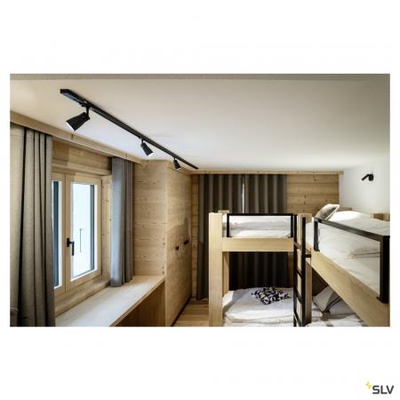 SLV 1008250 PURI 2.0 Dome, 1~ Spot, GU10, 1x max. 6 W, schwarz