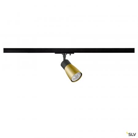 SLV 1008251 PURI 2.0 Dome, 1~ Spot, GU10, 1x max. 6 W, schwarz / gold