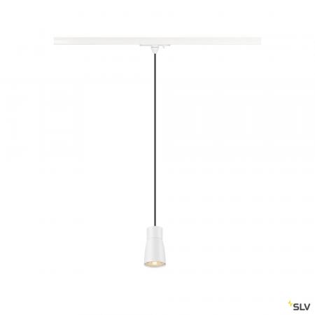 SLV 1008264 PURI 2.0 Dome, 1~ Pendelleuchte, GU10, Pendellänge 200 cm, 1x max. 6 W, weiß