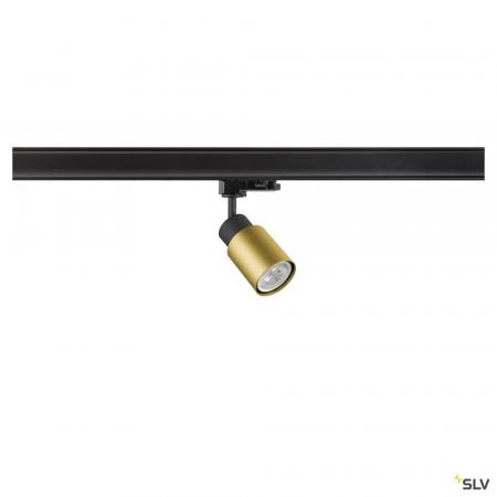 SLV 1008267 PURI 2.0 Tube, 3~ Spot, GU10, 1x max. 6 W, schwarz / gold