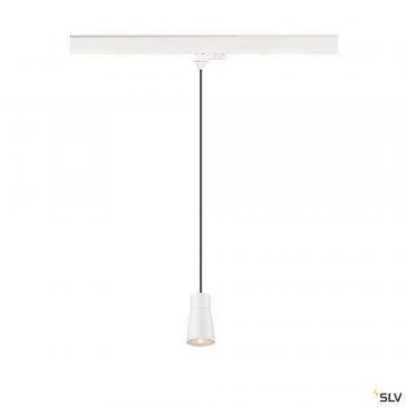 SLV 1008283 PURI 2.0 Dome, 3~ Pendelleuchte, GU10, Pendellänge 200 cm, 1x max. 6 W, weiß