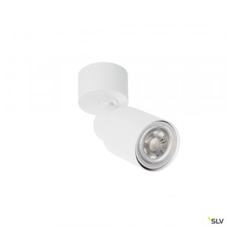 SLV 1008286 PURI 2.0 Tube, Wand- und Deckenaufbauleuchte, 1x max. 6 W GU10, weiß