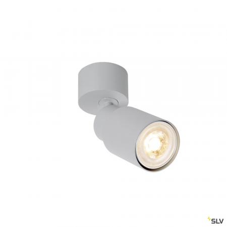SLV 1008287 PURI 2.0 Tube, Wand- und Deckenaufbauleuchte, 1x max. 6 W GU10, grau