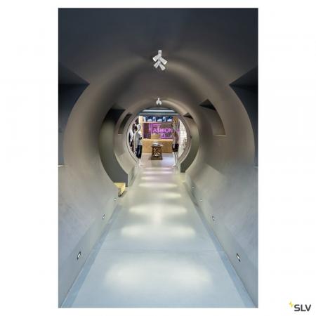 SLV 1008354 PURI 2.0 Dome, Wand- und Deckenaufbauleuchte, long, 4 x max. 6 W GU10, weiß