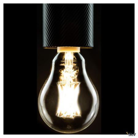 SLV 1008375 LED A60 Crossed Filament, LED-Leuchtmittel, GU10, PHASE, 6,5 W, 2700 K