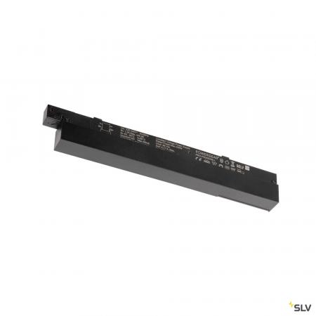 SLV 1008382 48V SYSTEM, Intrack LED Treiber, 48VDC, 200 W, DALI Wireless integriert Casambi zu DALI Modul, Klemme für 220-240V Anschlusskabel, K                       abelkammer, schwarz