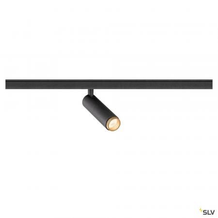 SLV 1008407 GRIP! S, 48V Spot, zylindrisch, 2700 K, 9.8 W, DALI, 29°, schwarz / gold