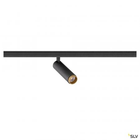 SLV 1008412 GRIP! S, 48V Spot, zylindrisch, 3000 K, 9.8 W, DALI, 29°, schwarz / gold