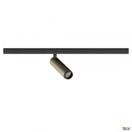 SLV 1008418 GRIP! S, 48V Spot, zylindrisch, 2000-3000 K, 9.8 W, DALI, Dim-to-Warm, 29°, bronze / schwarz