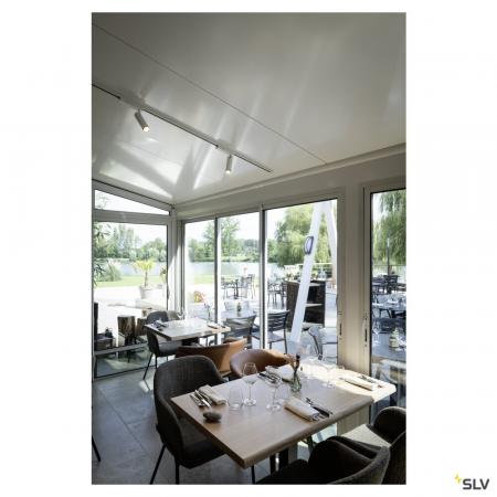 SLV 1008425 GRIP! M, 1~ Spot, zylindrisch, 3000 K, 20 W, PHASE, 42°, weiß / schwarz