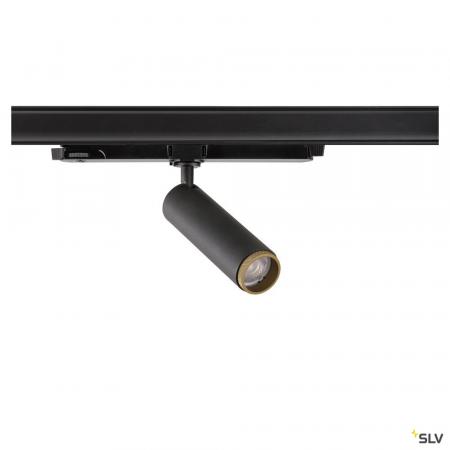 SLV 1008436 GRIP! M, 3~ Spot, zylindrisch, 2700 K, 20 W, DALI, Touch, 42°, schwarz / gold