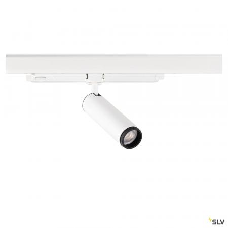SLV 1008439 GRIP! M, 3~ Spot, zylindrisch, 2000-3000 K, 15 W, DALI, Dim-to-Warm, Touch, 42°, weiß / schwarz