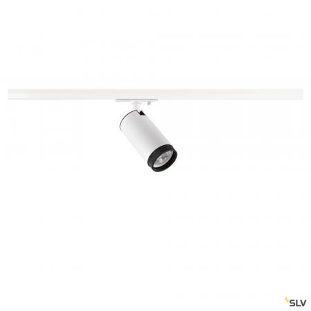 SLV 1008447 GRIP! L, 1~ Spot, zylindrisch, GU10, 1x max. 6 W, weiß / schwarz