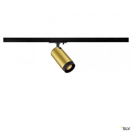 SLV 1008451 GRIP! L, 1~ Spot, zylindrisch, GU10, 1x max. 6 W, gold / schwarz