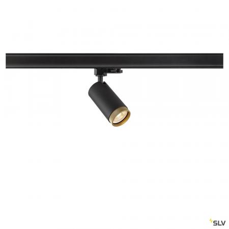SLV 1008453 GRIP! L, 3~ Spot, zylindrisch, GU10, 1x max. 6 W, schwarz / gold