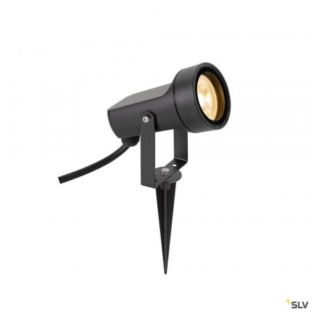 SLV 1008480 SYNA SHADE, Erdspiessleuchte, GU10 , 1x max. 10 W, IP65, rund, schwarz