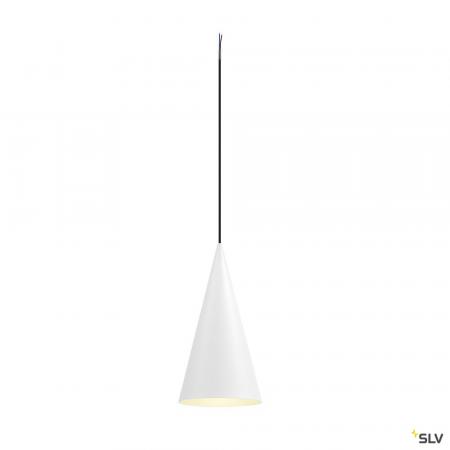 SLV 1008501 MAGICO 20, Pendelleuchte, E27, Pendellänge 180 cm, 1x max. 10 W, matt weiß