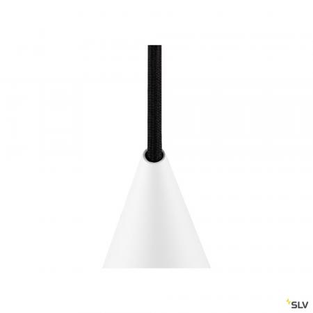 SLV 1008501 MAGICO 20, Pendelleuchte, E27, Pendellänge 180 cm, 1x max. 10 W, matt weiß