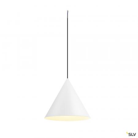 SLV 1008504 MAGICO 38, Pendelleuchte, E27, Pendellänge 180 cm, 1x max. 10 W, matt weiß