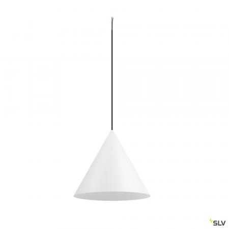 SLV 1008504 MAGICO 38, Pendelleuchte, E27, Pendellänge 180 cm, 1x max. 10 W, matt weiß