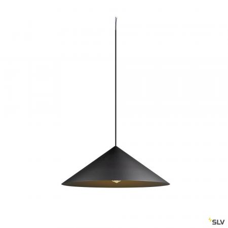 SLV 1008507 MAGICO 55, Pendelleuchte, E27, Pendellänge 180 cm, 1x max. 10 W, matt schwarz