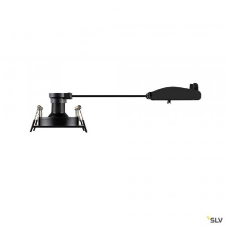 SLV 1008510 NEW TRIA® 155, Deckeneinbauleuchte, quadratisch, 2 x GU10, zweiflammig, schwarz