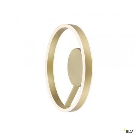 SLV 1008545 ONE, Wand- und Deckenaufbauleuchte, rund, 2700/3000 K, 14 W, PHASE, 130°, messing