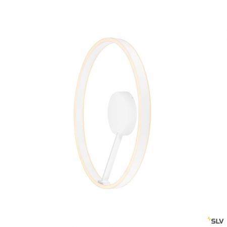 SLV 1008555 ONE, Wand- und Deckenaufbauleuchte, rund, 2700/3000 K, 23 W, DALI, Touch, 130°, weiß