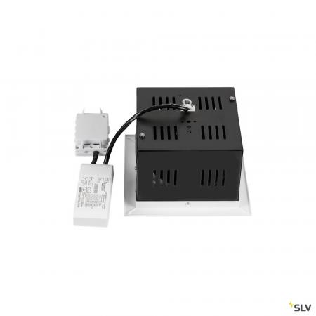 SLV 1008567 KADUX, Deckeneinbauleuchte, single, 3000 K, DALI 2, Touch, 30°, weiß