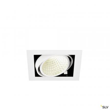 SLV 1008569 KADUX, Deckeneinbauleuchte, single, 4000 K, DALI 2, Touch, 30°, weiß