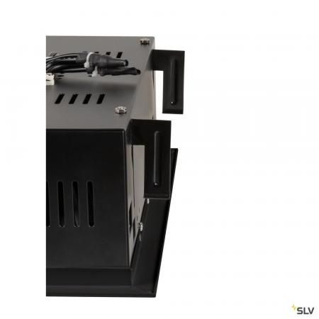 SLV 1008574 KADUX, Deckeneinbauleuchte, double, 4000 K, DALI 2, Touch, 30°, schwarz