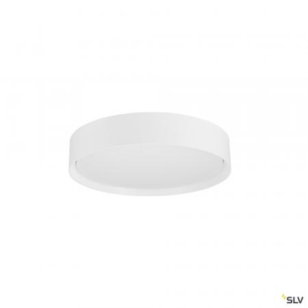 SLV 1008577 DECONA 30, Deckenaufbauleuchte, rund, 2700/3000 K, 18 W, PHASE, weiß