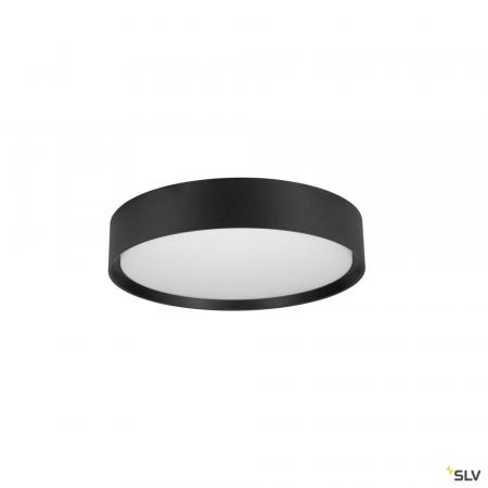 SLV 1008578 DECONA 30, Deckenaufbauleuchte, rund, 2700/3000 K, 18 W, PHASE, schwarz