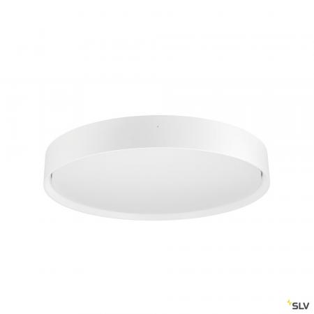 SLV 1008581 DECONA 42, Deckenaufbauleuchte, rund, 2700/3000 K, 23 W, PHASE, weiß