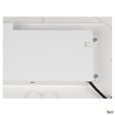 SLV 1008581 DECONA 42, Deckenaufbauleuchte, rund, 2700/3000 K, 23 W, PHASE, weiß