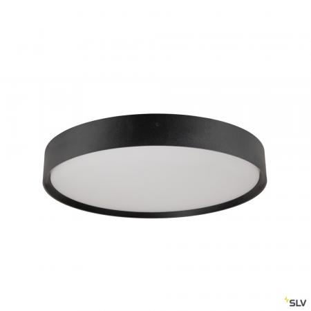 SLV 1008582 DECONA 42, Deckenaufbauleuchte, rund, 2700/3000 K, 23 W, PHASE, schwarz